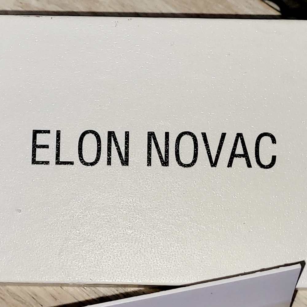 ⏱️💥 Elon Novac-Round Face-Salmon Pink Leather Strap Watch - Picture 4 of 10